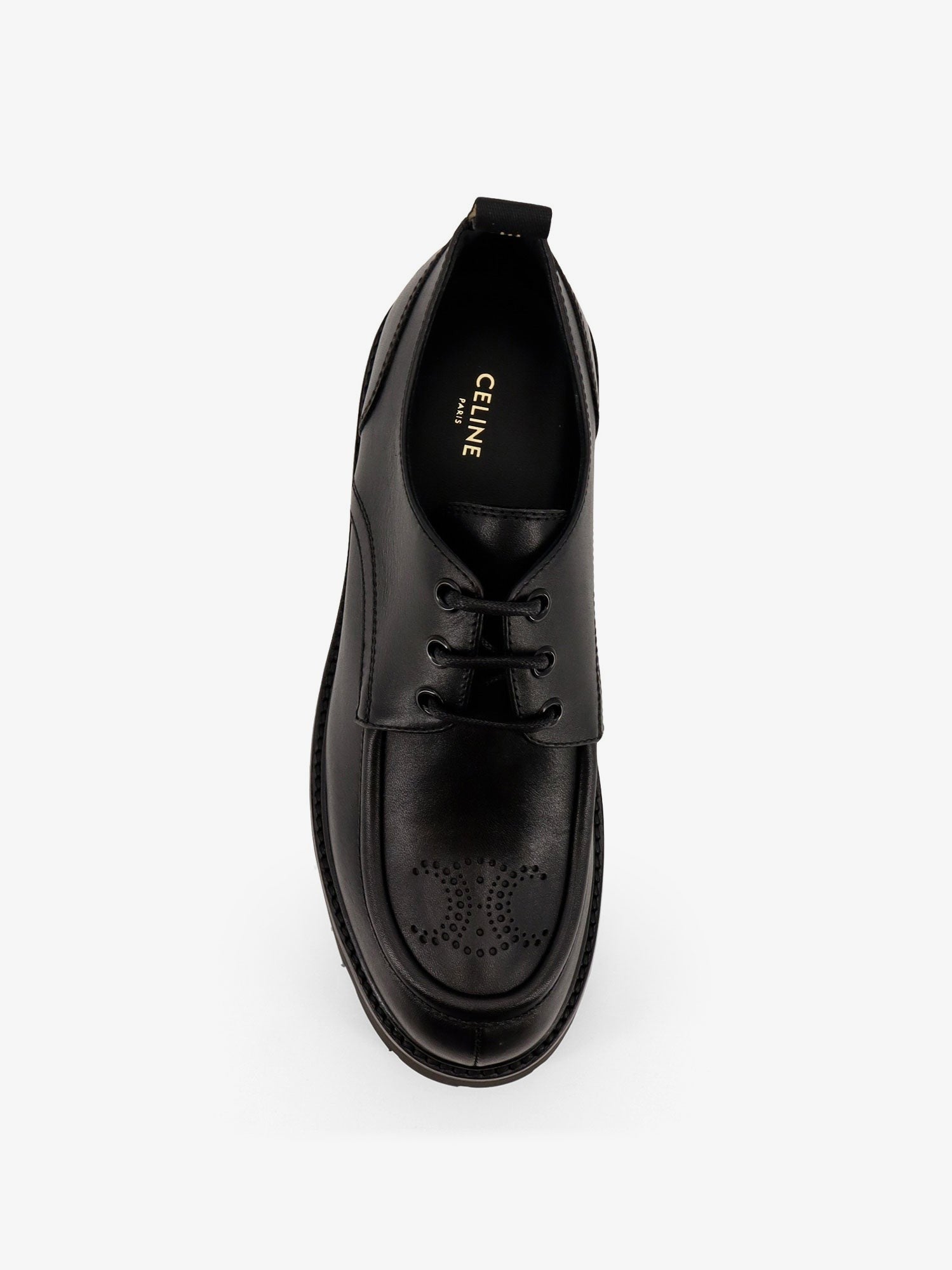 Triomphe Derbies leather lace-up shoes