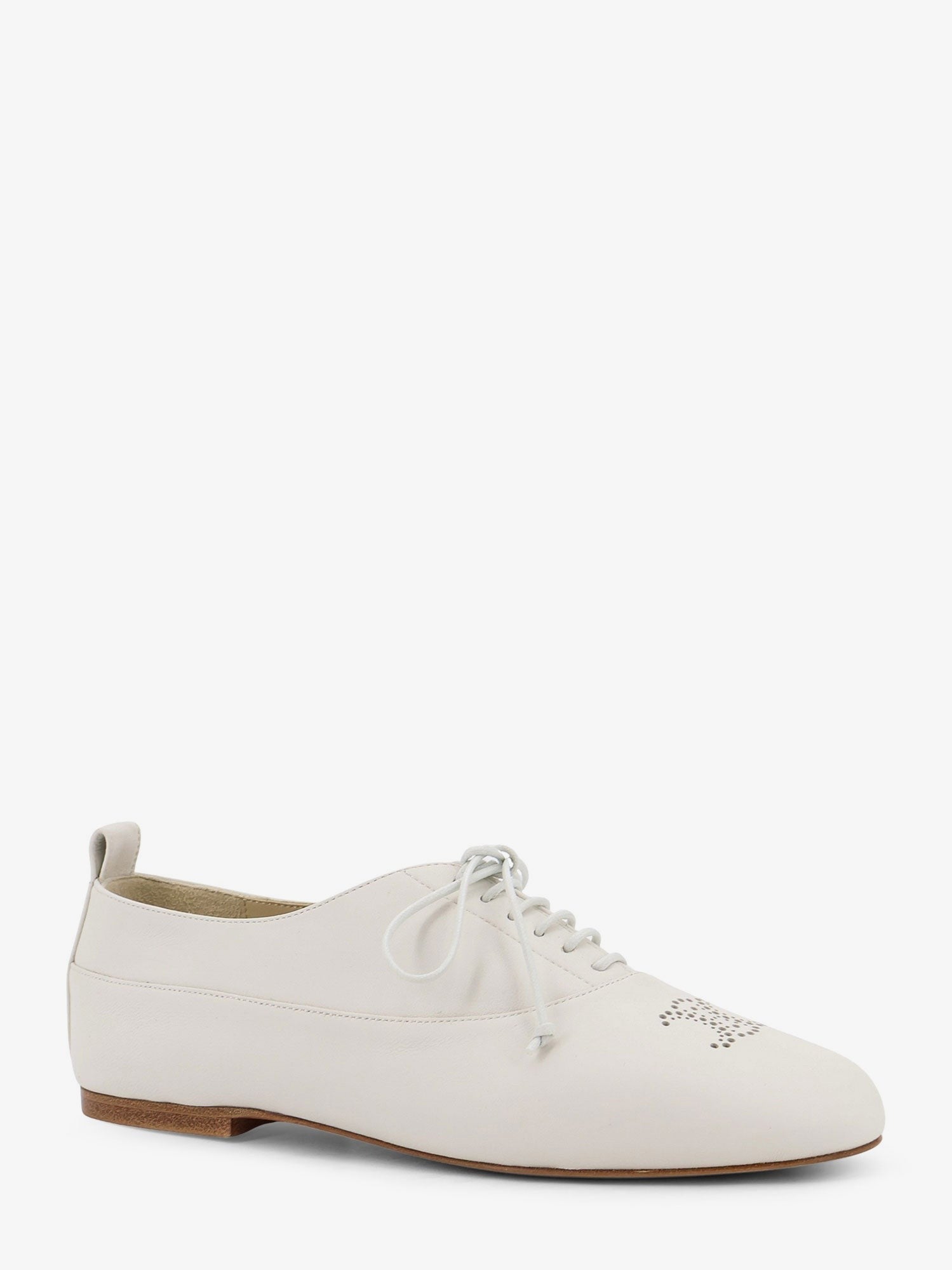 Triomphe Richelieu leather lace-up shoe