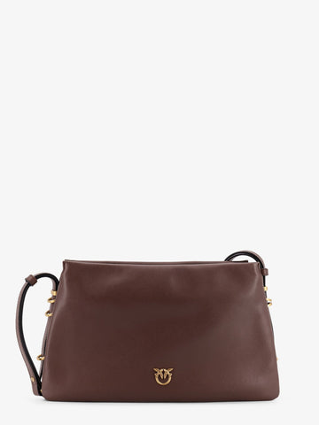 Triplet leather shoulder bag