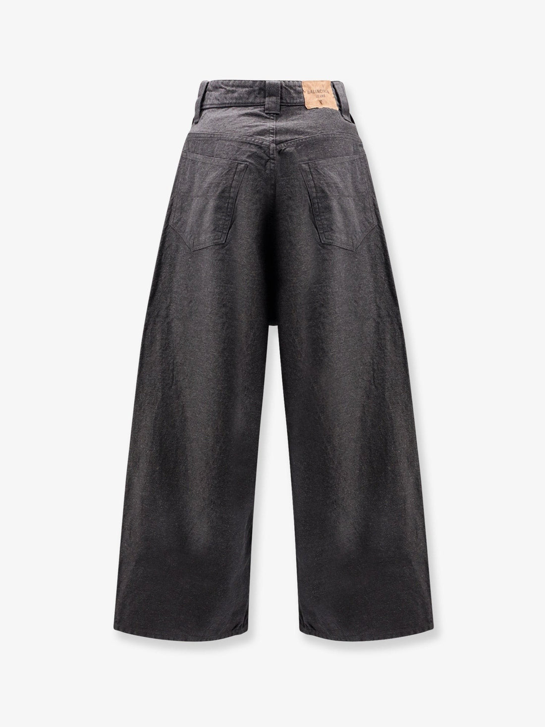 Trompe L'oeil denim trousers