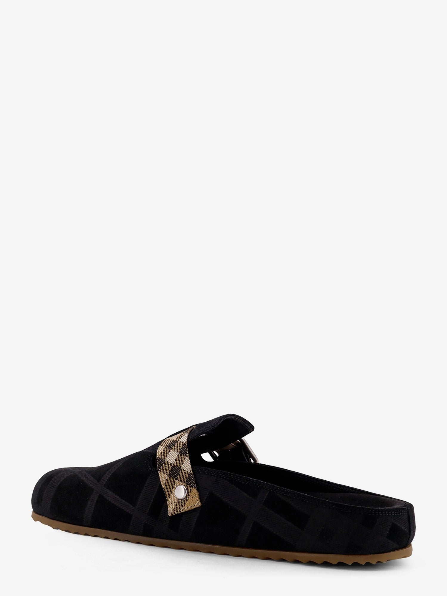 Urchin low velvet sandals