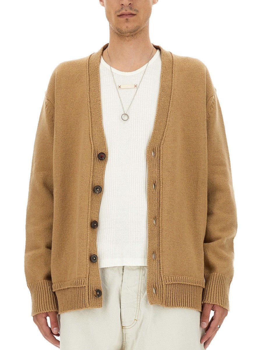 V-NECK CARDIGAN