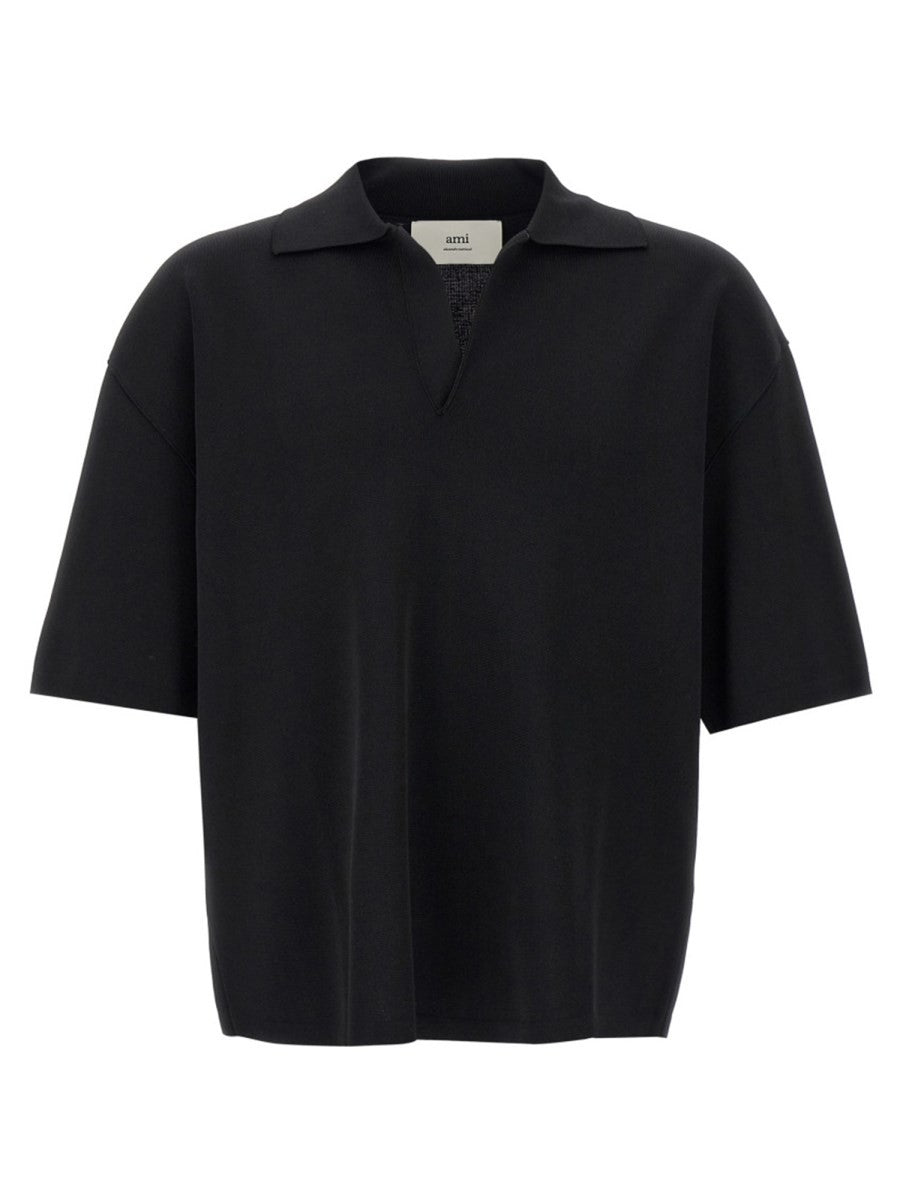 V-NECK POLO SHIRT