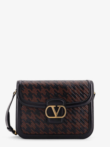 Valentino Garavani 9TO5 woven leather shoulder bag