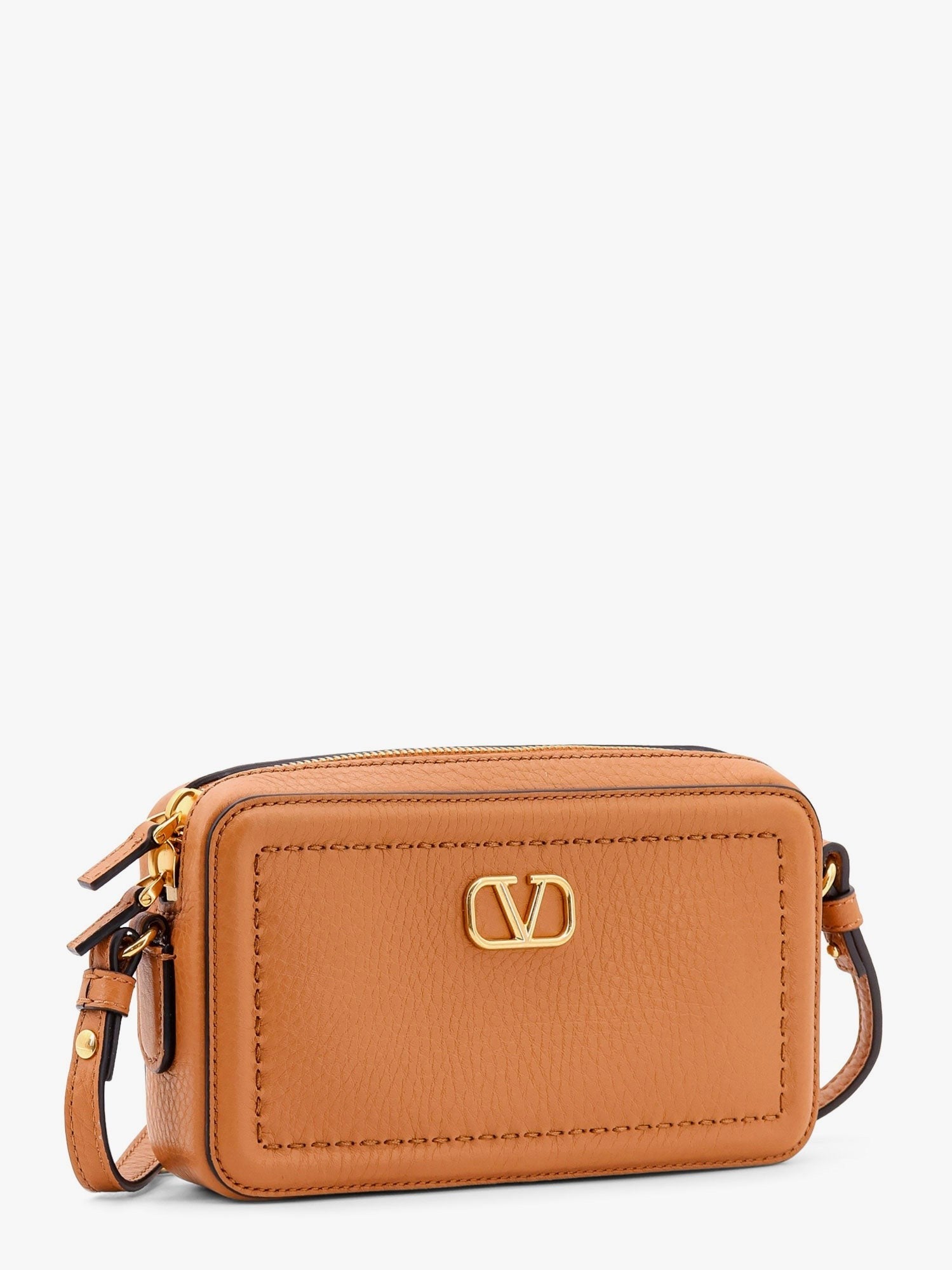 Valentino garavani alltime leather shoulder bag with vlogo signature detail