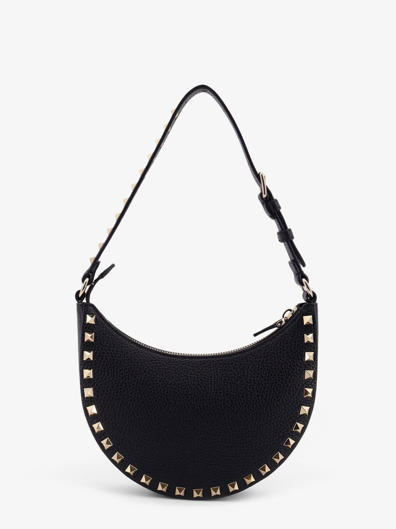 Valentino Garavani Rockstud leather mini hobo bag
