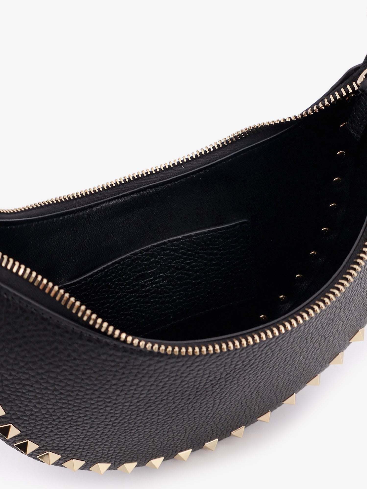 Valentino Garavani Rockstud leather mini hobo bag