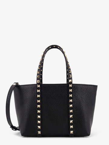 Valentino Garavani Rockstud leather shopping bag
