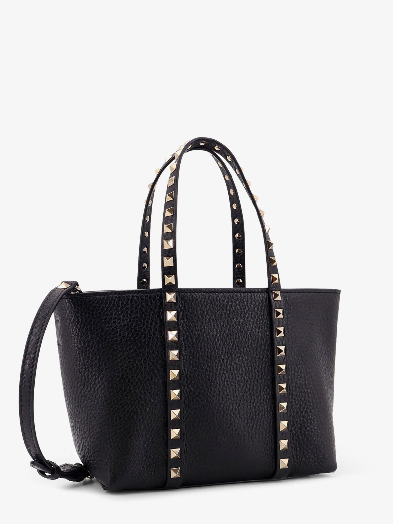 Valentino Garavani Rockstud leather shopping bag