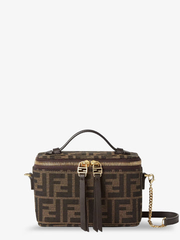 Vanity FF jacquard fabric shoulder bag