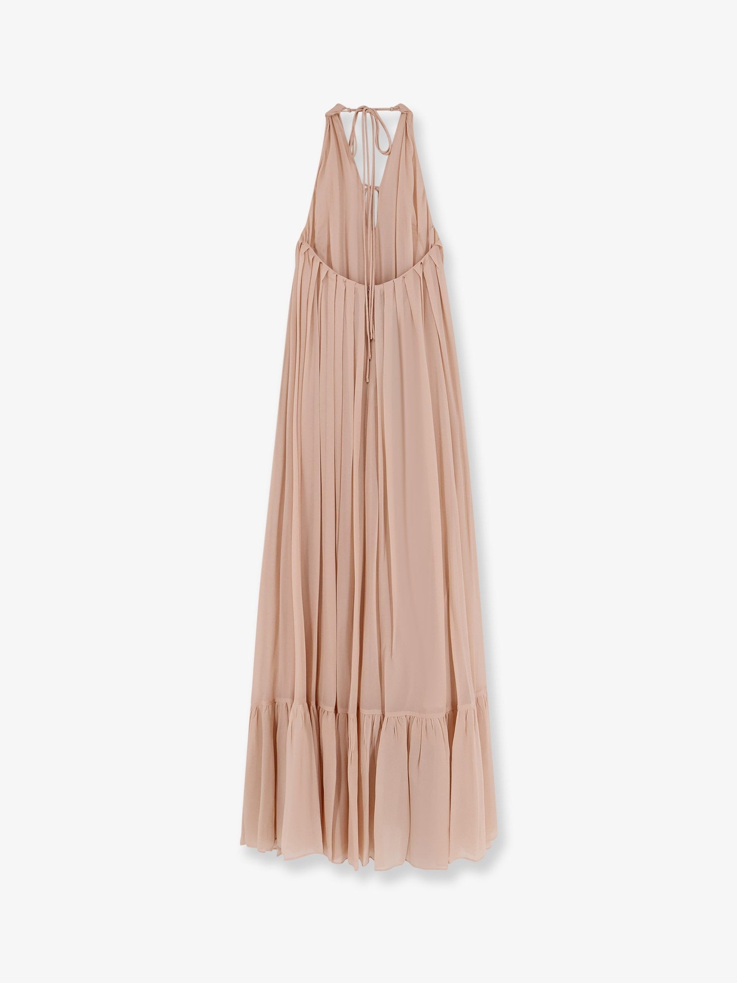 Venturone chiffon long dress