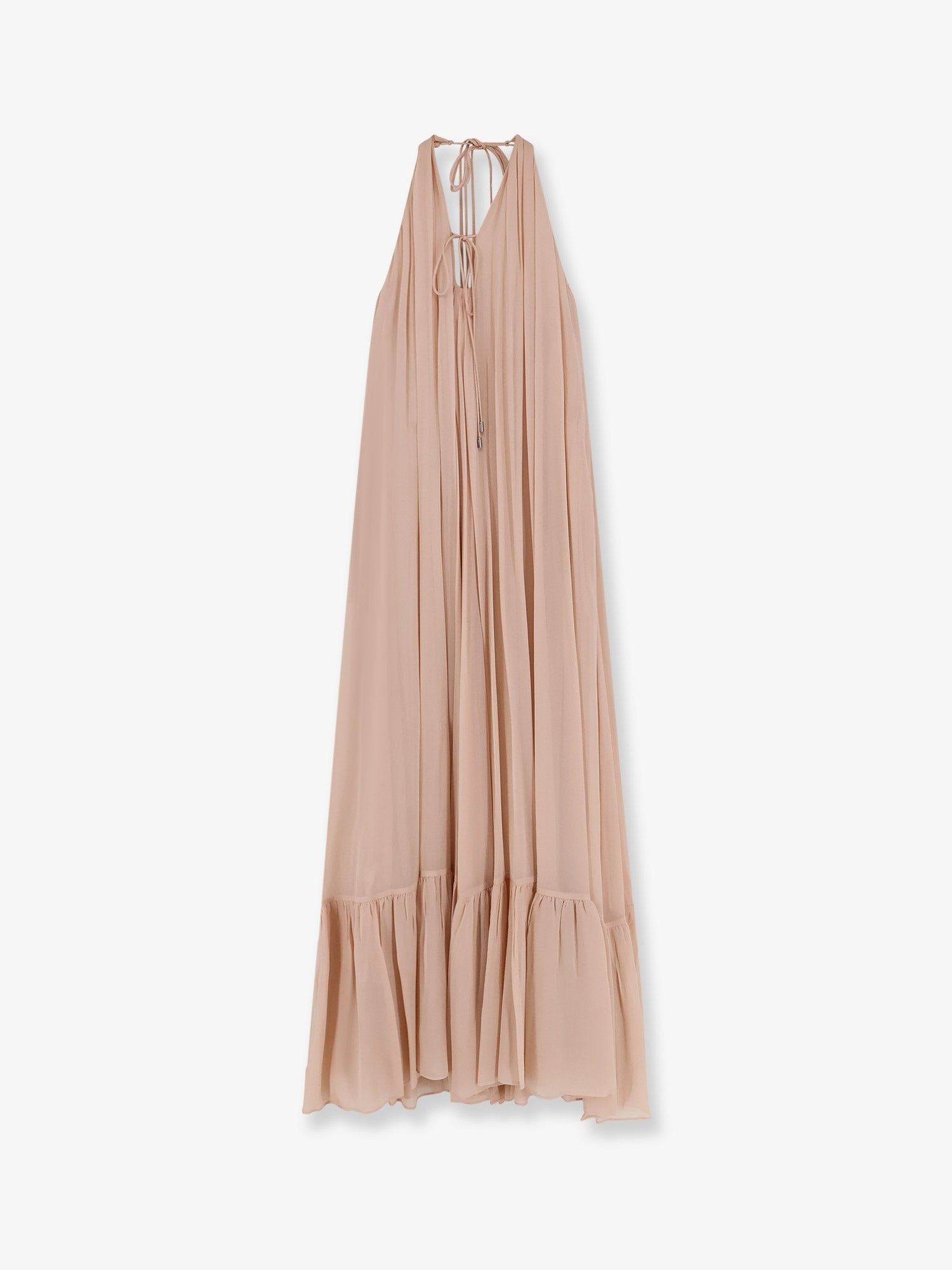 Venturone chiffon long dress