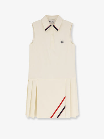 Virgin wool and mohair short dress