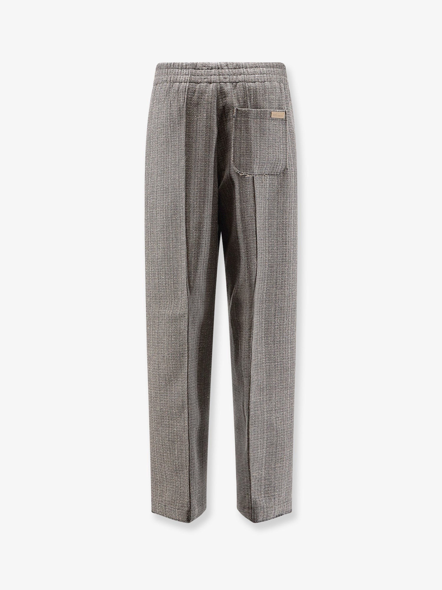 Virgin wool blend trousers