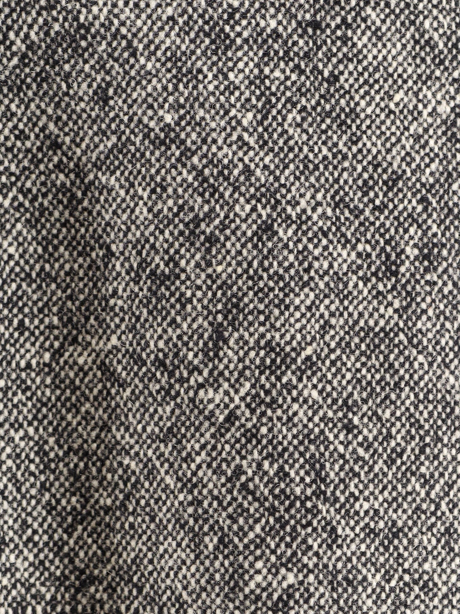 Virgin wool midi pencil skirt