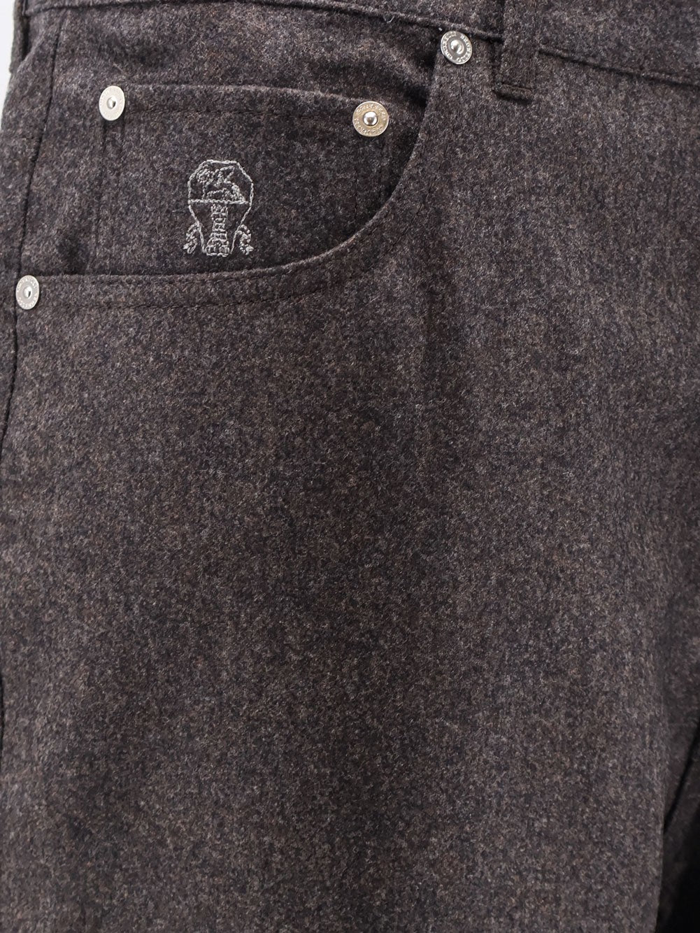 Virgin wool trousers