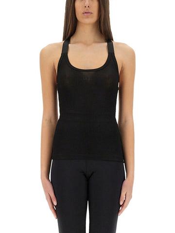 VISCOSE TOP WITH LOGO