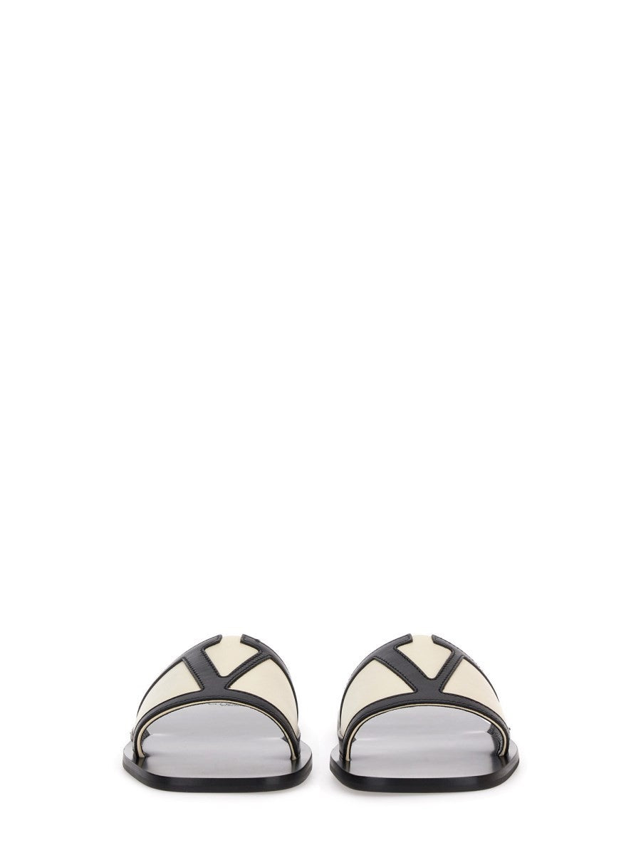 VIVA SUPERSTAR SLIDE SANDAL IN NAPPA LEATHER