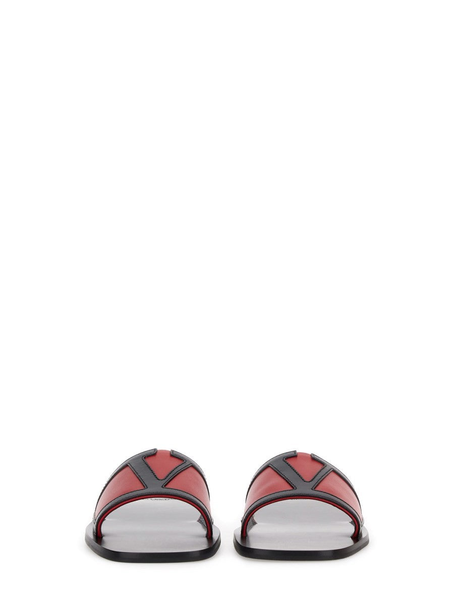 VIVA SUPERSTAR SLIDE SANDAL IN NAPPA LEATHER