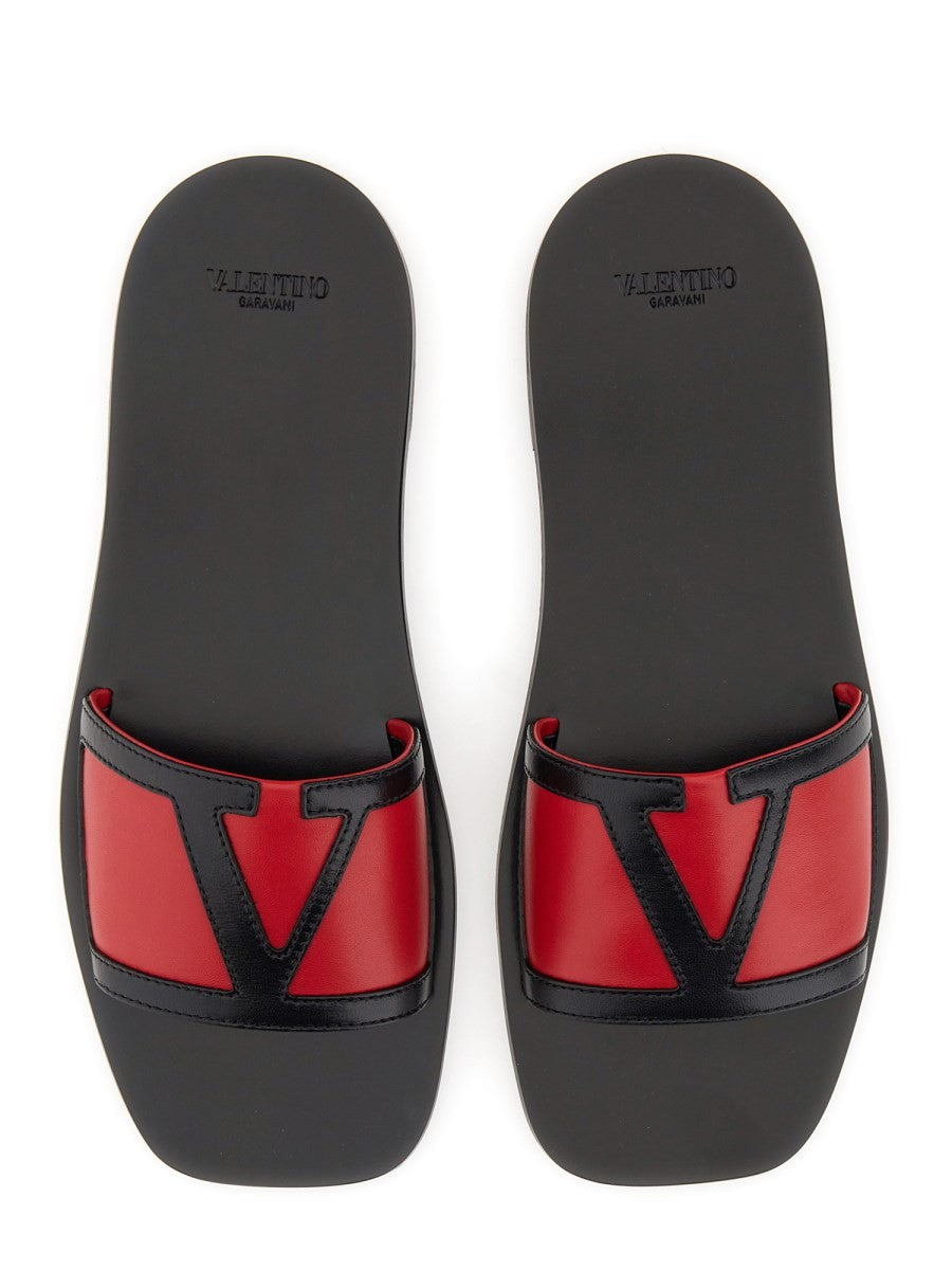 VIVA SUPERSTAR SLIDE SANDAL IN NAPPA LEATHER
