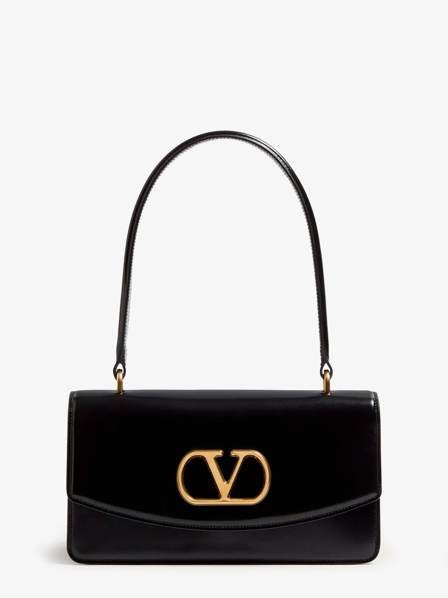 Vlogo leather shoulder bag