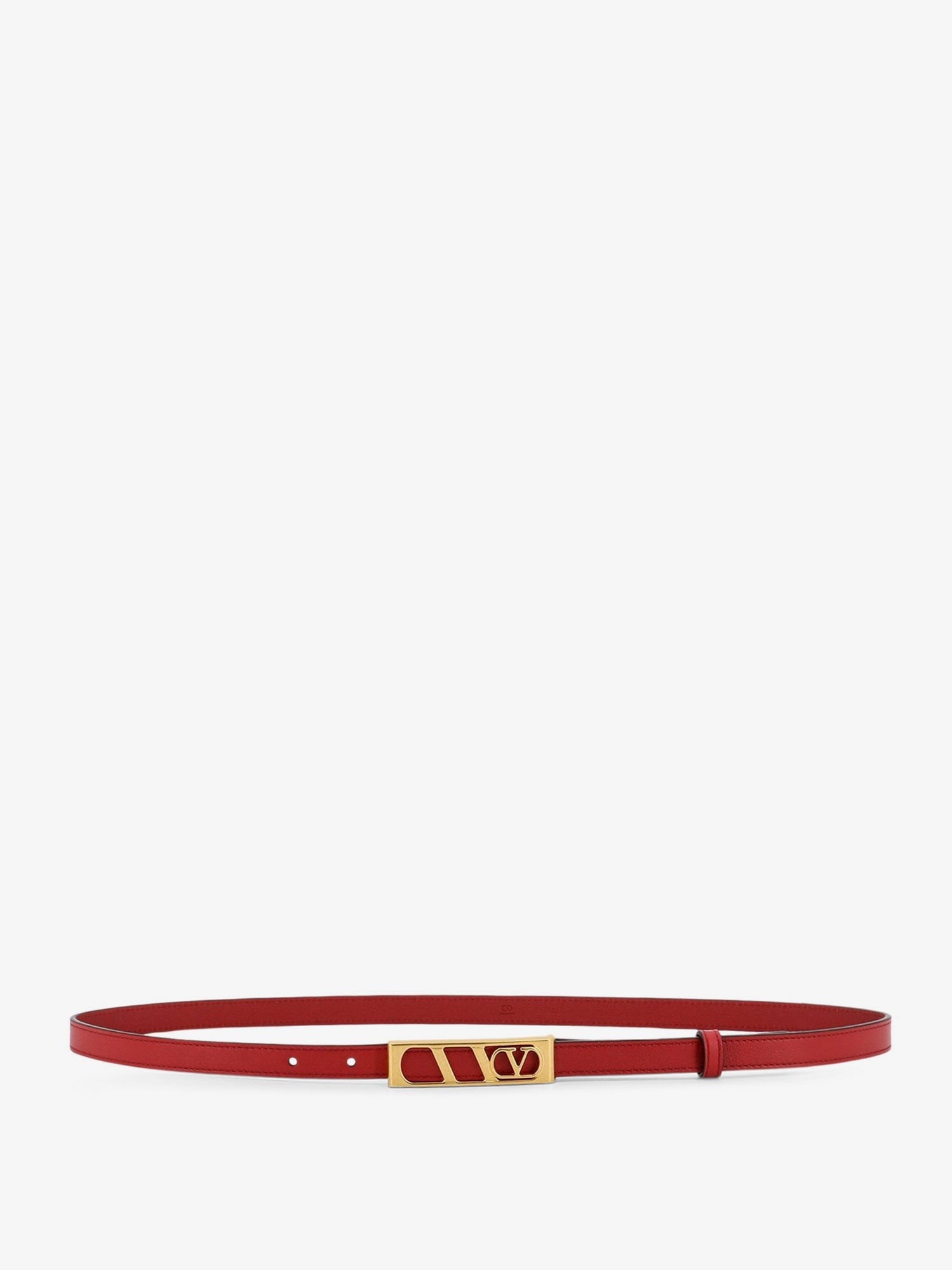 VLogo Signature leather belt