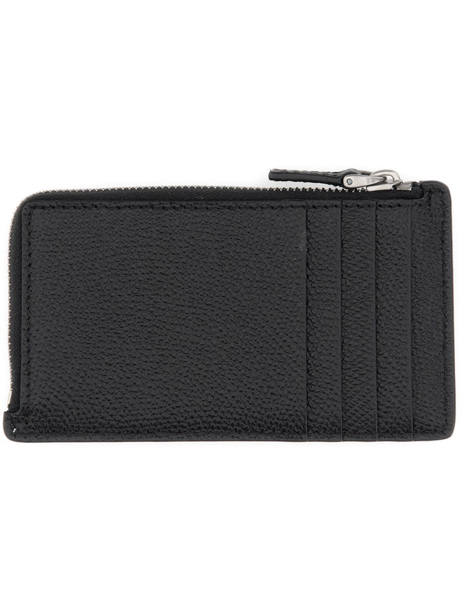 "VLOGO SIGNATURE" LEATHER COIN PURSE