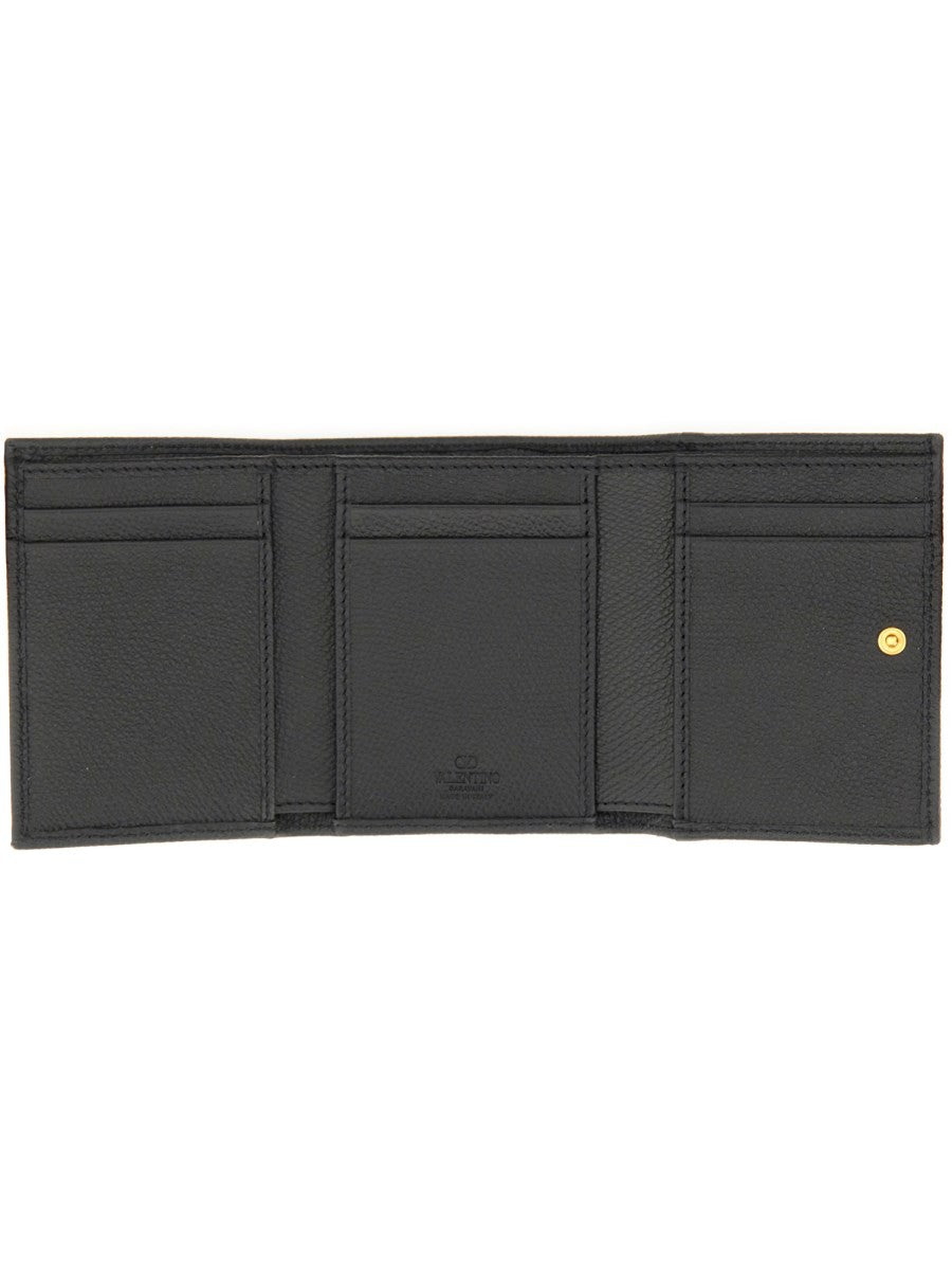 "VLOGO SIGNATURE" TRIFOLD WALLET