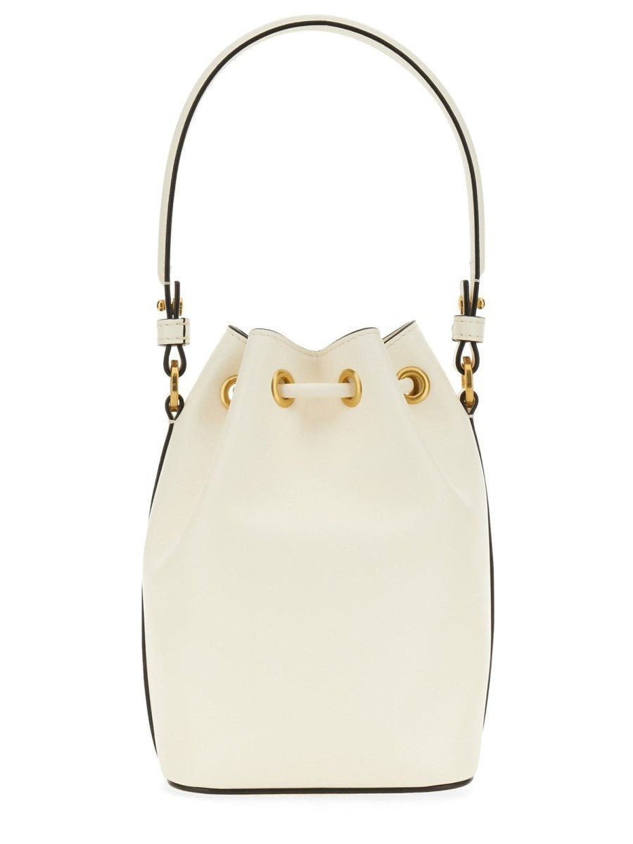 "VLOGO SINGATURE" MINI BUCKET BAG