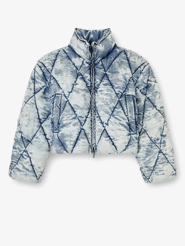 W-Histel denim down jacket