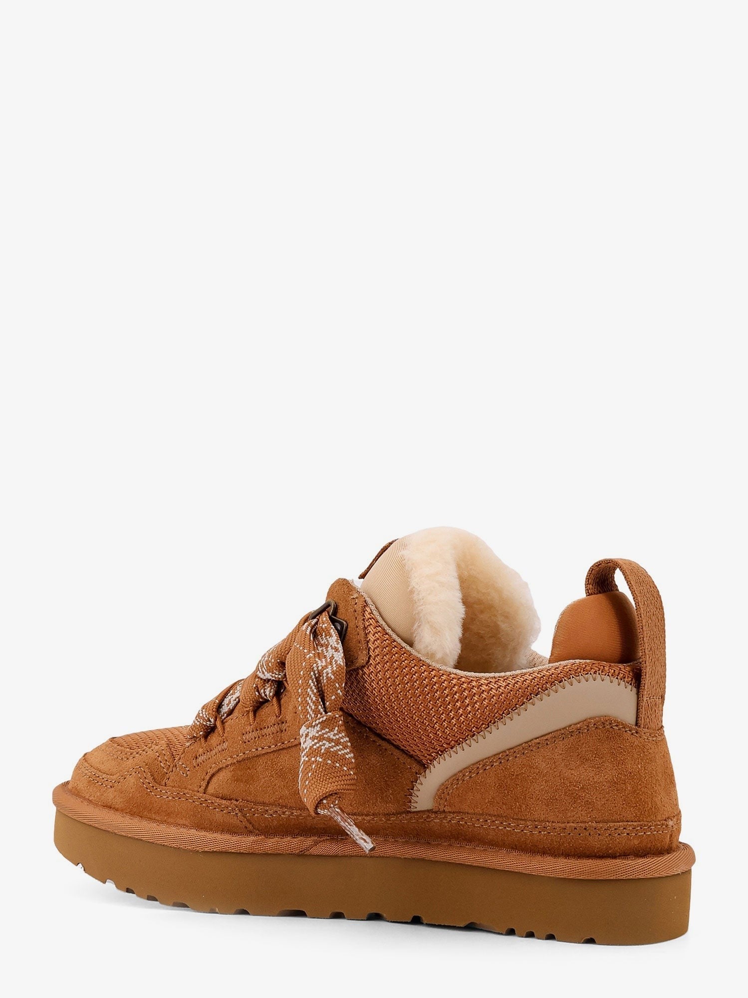 W Lowmel suede and nylon sneakers