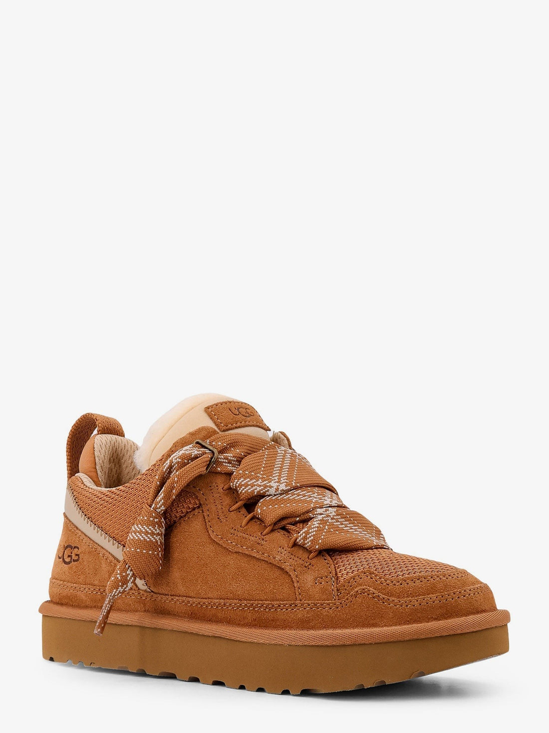 W Lowmel suede and nylon sneakers