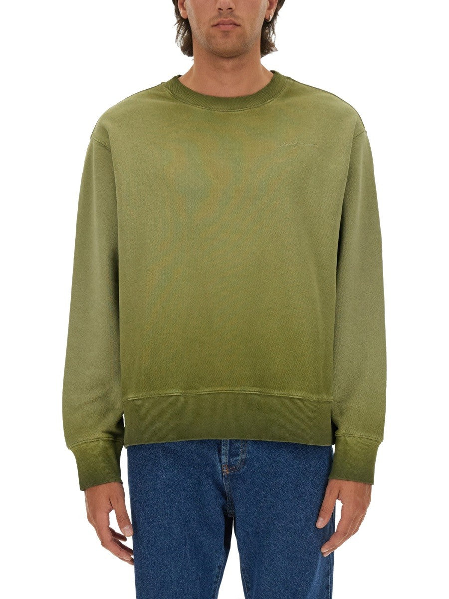 WASHED OUT JERSEY SWEATSHIRT