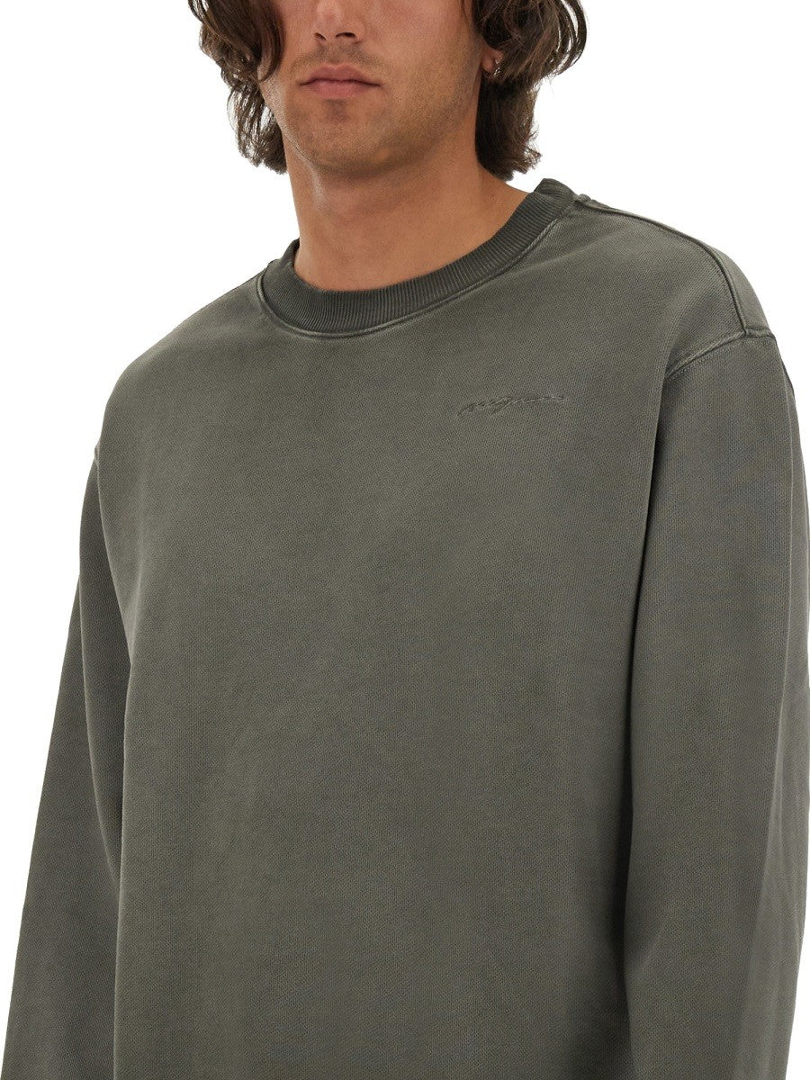 WASHED OUT JERSEY SWEATSHIRT