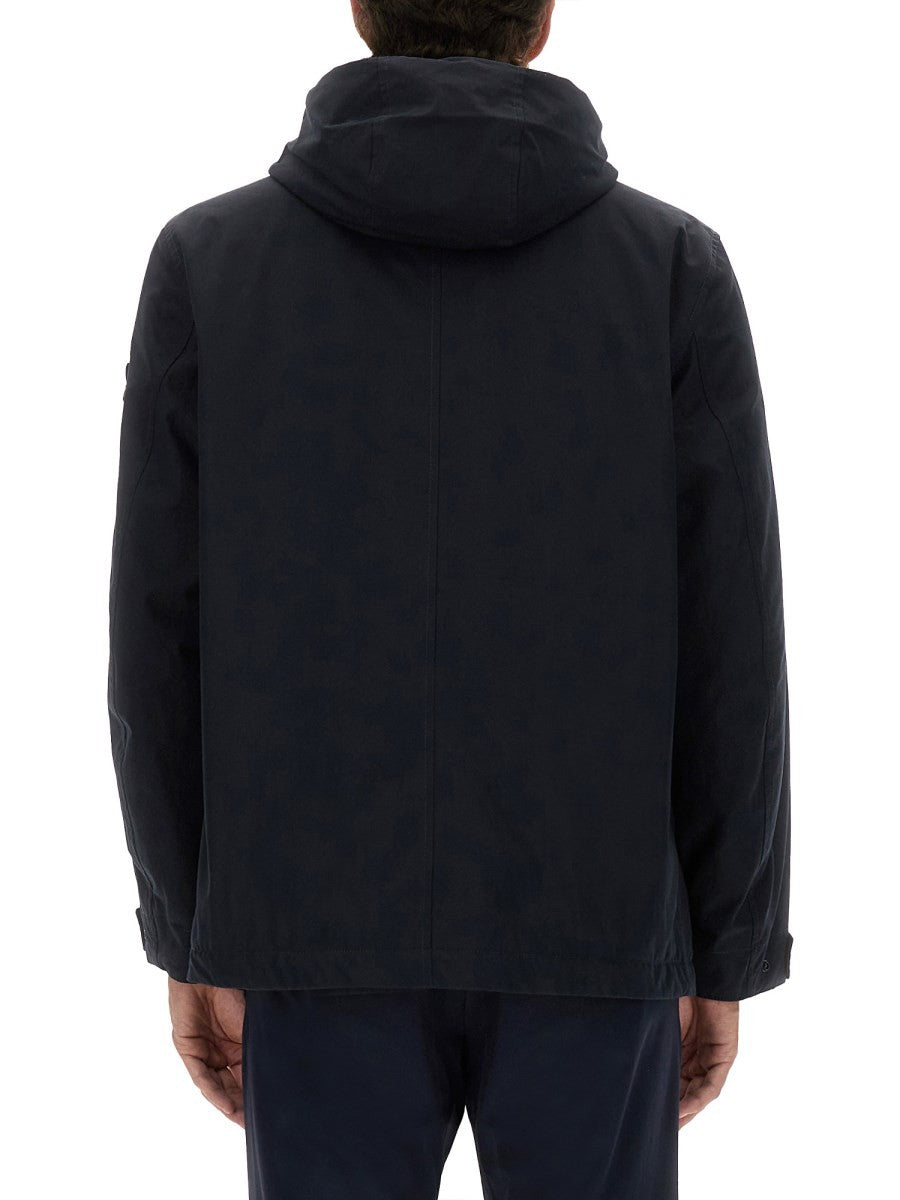 WATERPROOF JACKET WITH HOOD