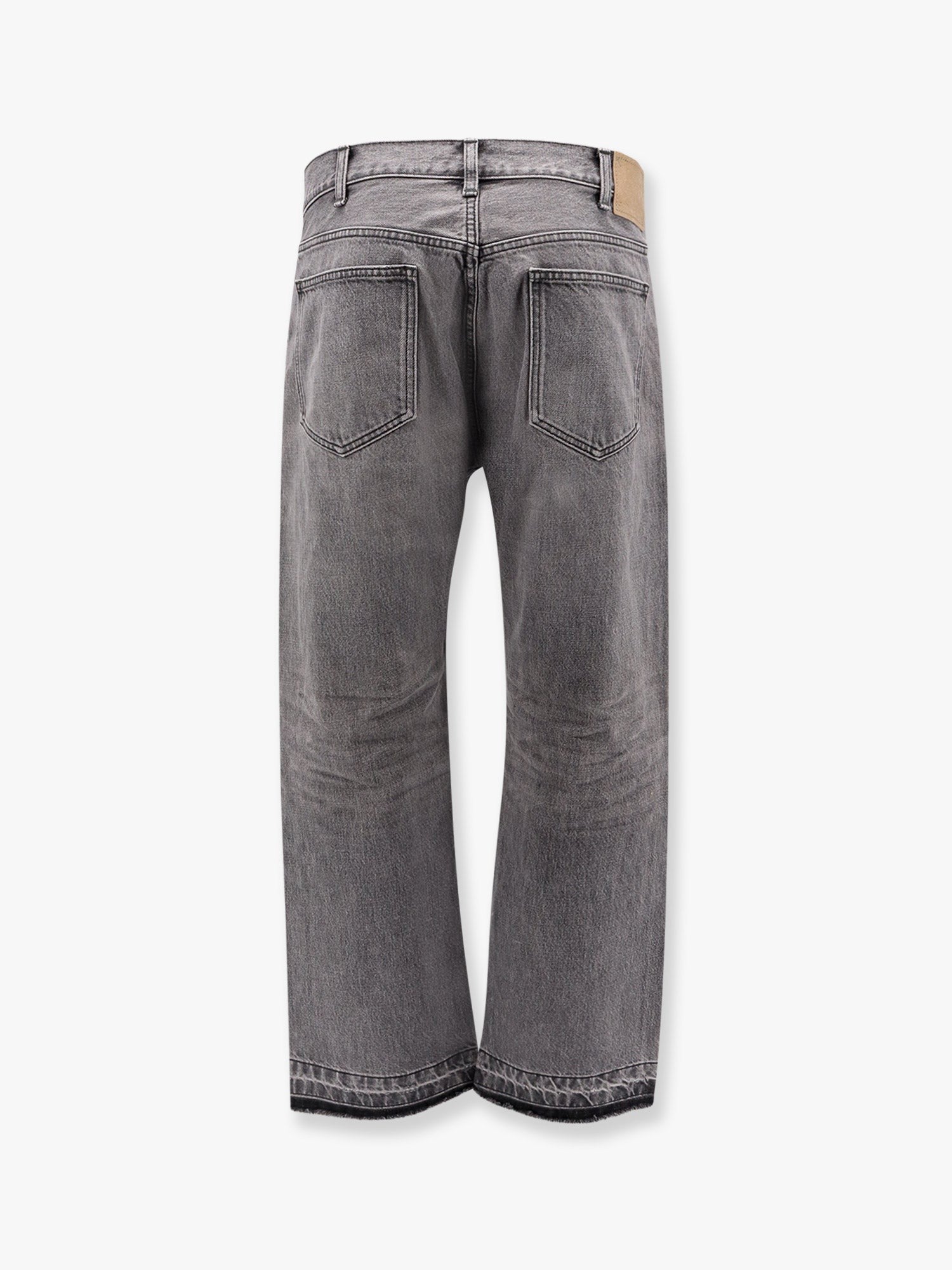 Wesley fringed bottom jeans