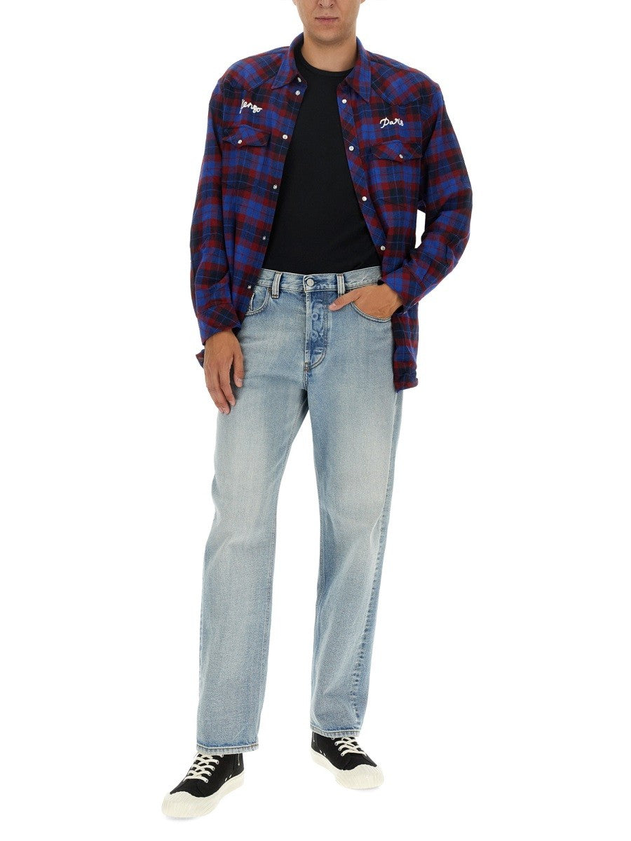 WESTERN SHIRT WITH LOGO