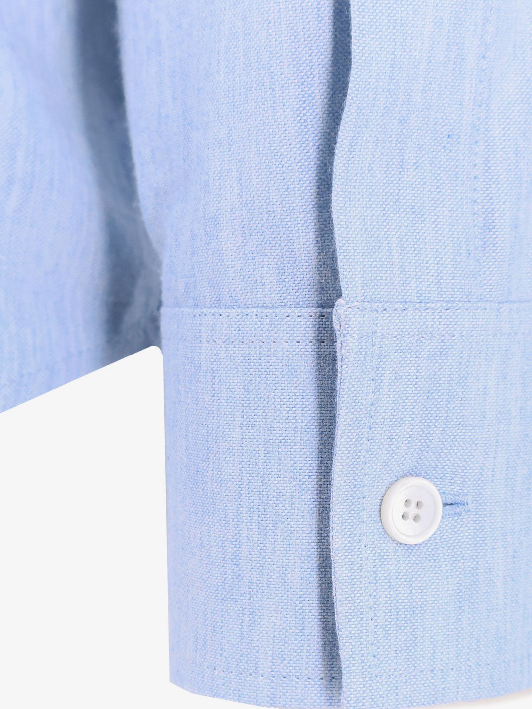 Wide fit cotton shirt