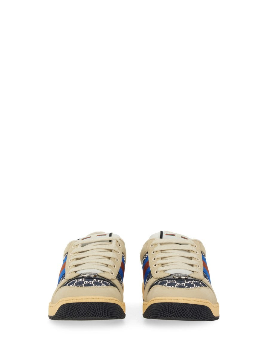 WOMEN'S "SCREENER" SNEAKER WITH CRYSTALS GG