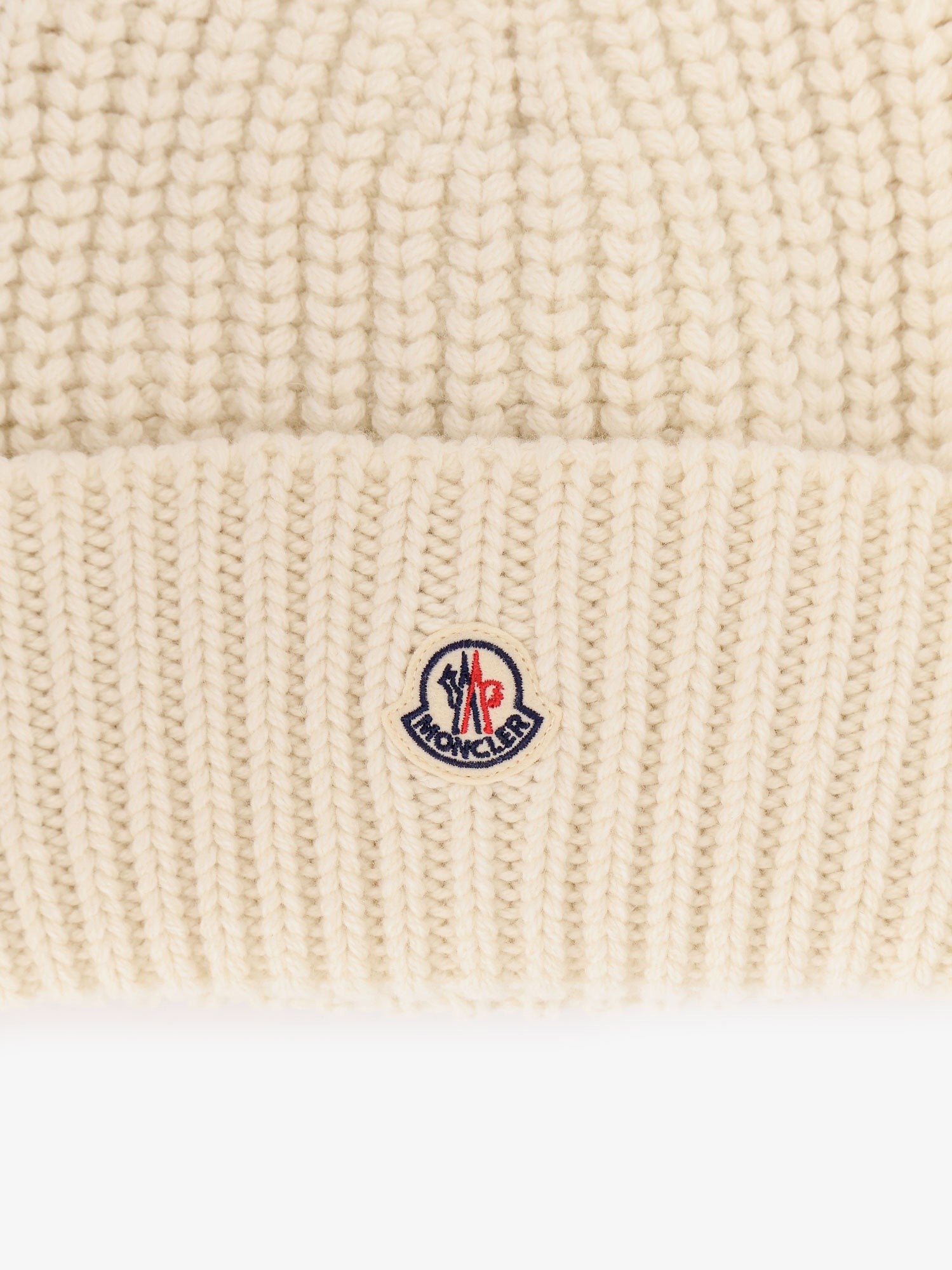 Wool and cashmere beanie hat