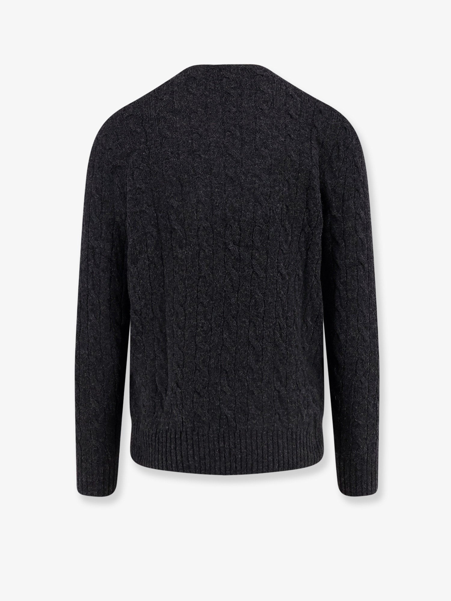 Wool and cashmere cable knit sweater