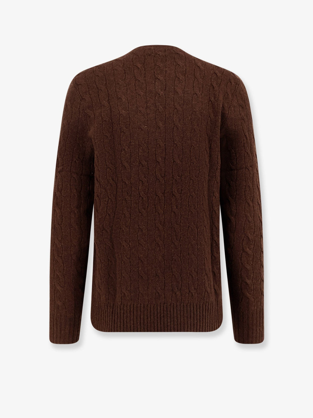 Wool and cashmere cable knit sweater