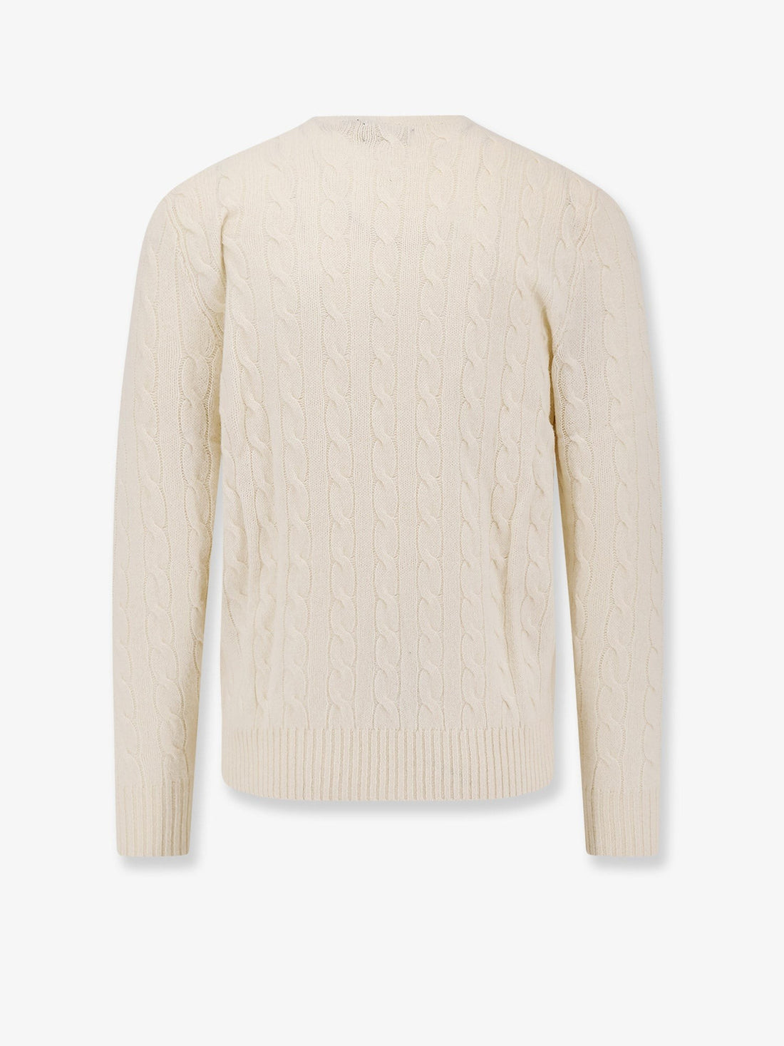 Wool and cashmere cable knit sweater
