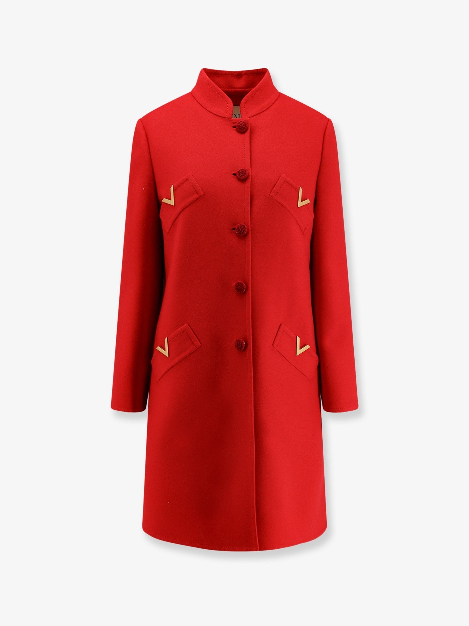 Wool and cashmere coat