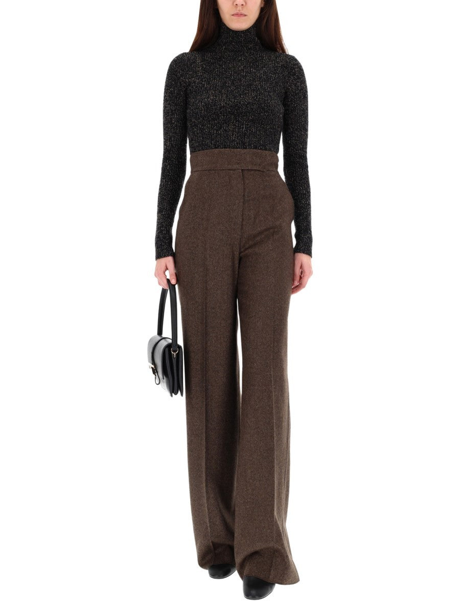 WOOL AND CASHMERE MOULINÉ TURTLENECK