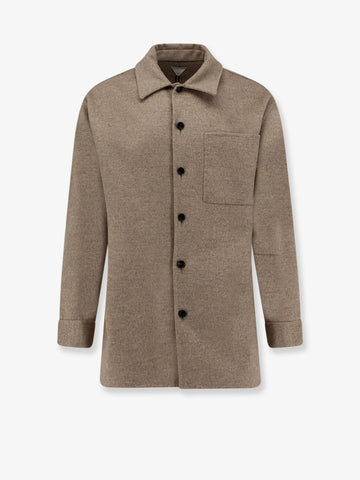 Wool and cashmere Overshirt