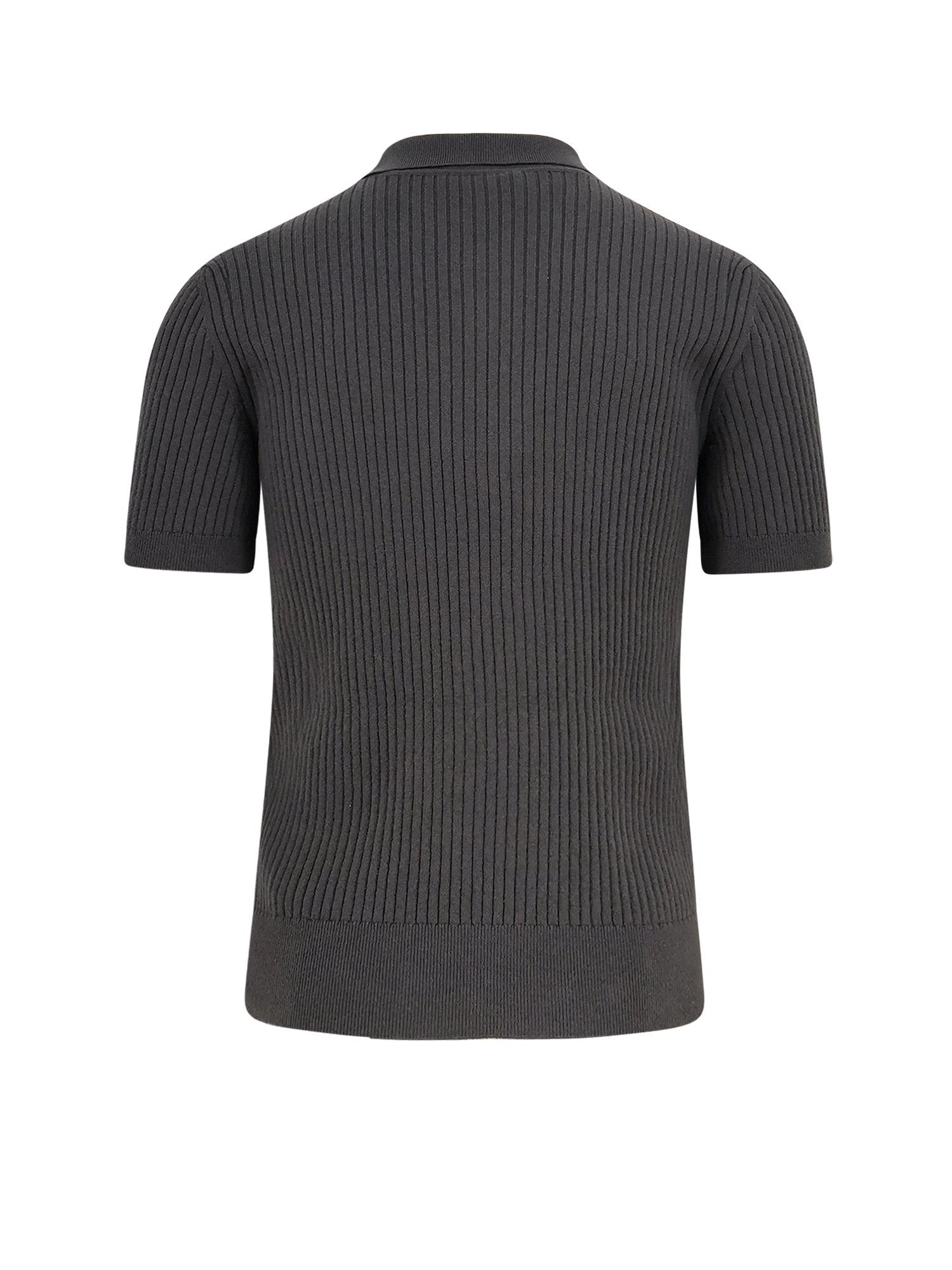 Wool and cashmere polo shirt