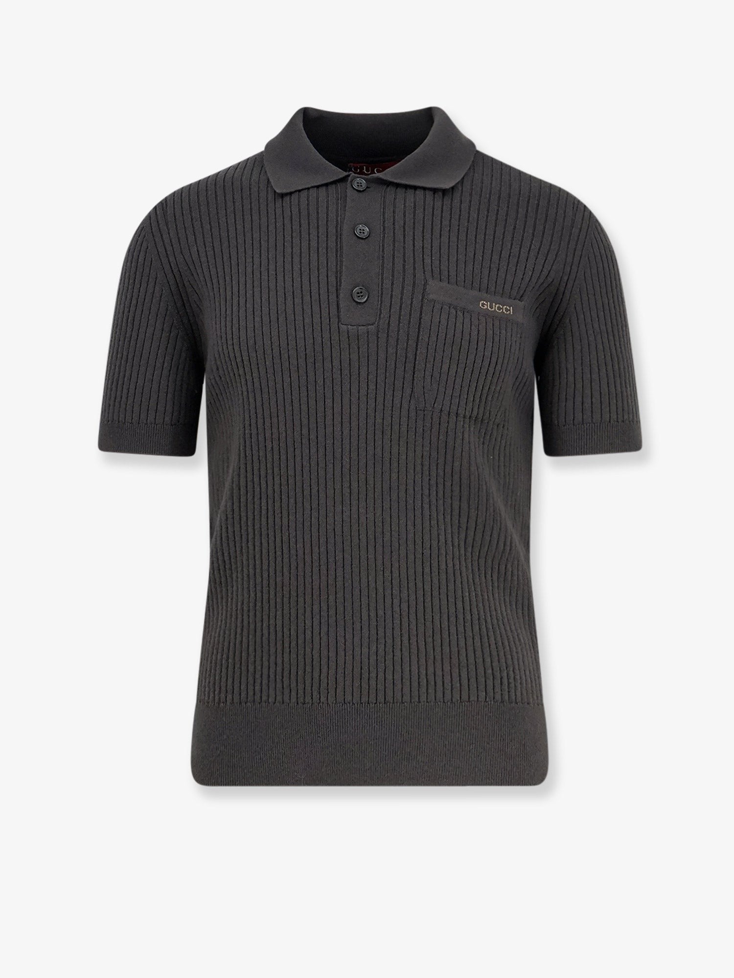 Wool and cashmere polo shirt