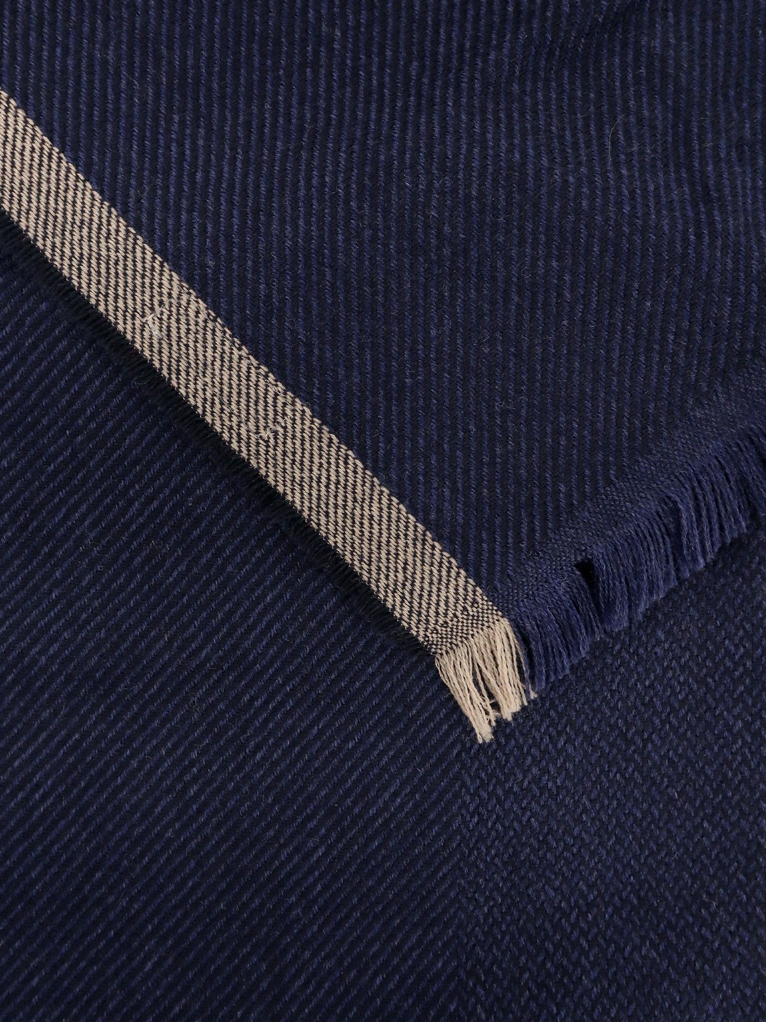 Wool and cashmere scarf