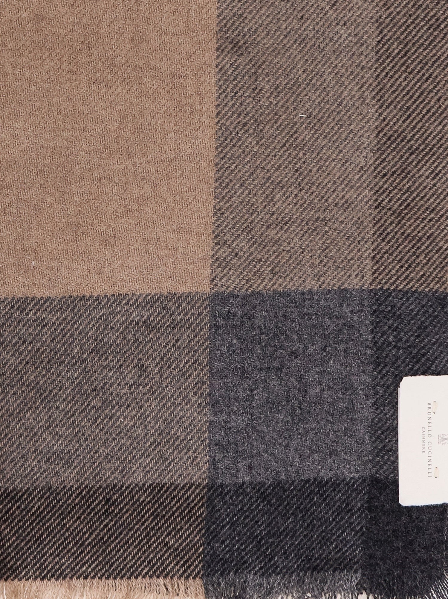 Wool and cashmere scarf